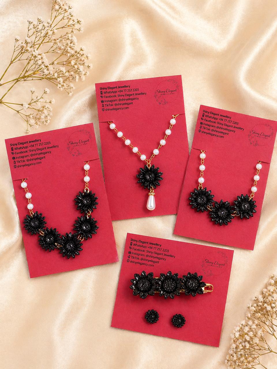 Black Sunflower Set