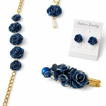 Purple|Blue|White Jewelry Set